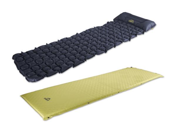 Selbstaufblasende Matte/​Luftzellenmatte mit Kissen