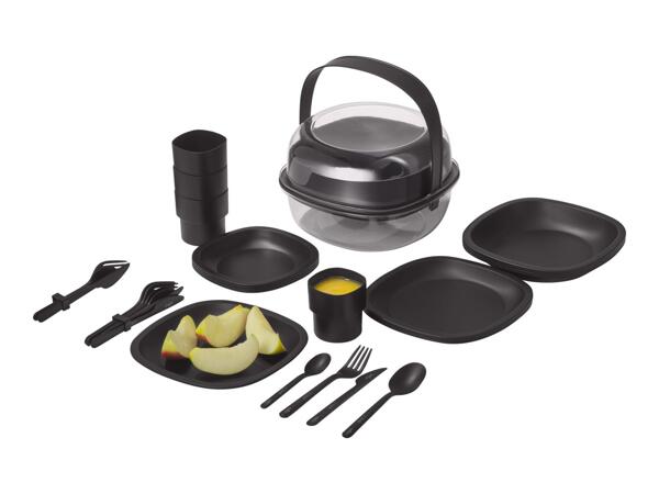 Rocktrail 33-Piece Camping Tableware Set