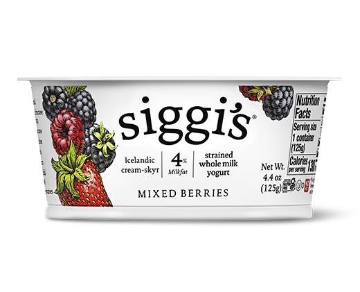 Siggi's 
 Icelandic Skyr Yogurt Vanilla or Mixed Berry