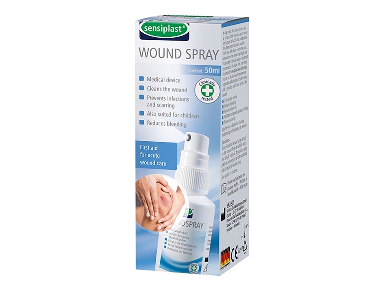 SENSIPLAST Wound Spray or Wound Healing Gel