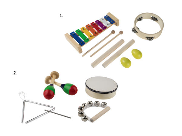 Musikinstrumente-Set