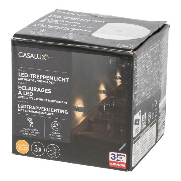 CASALUX(R) 				Trapverlichting, 3 st.