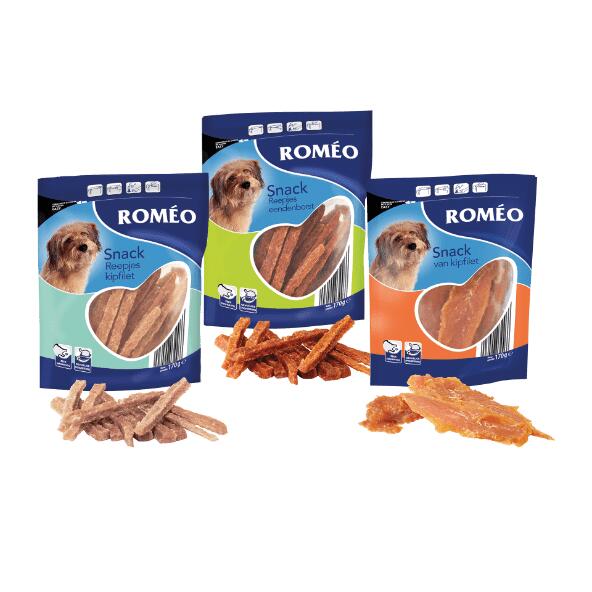Roméo kip- of eendenfilet snacks