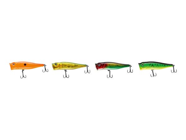 Crivit Popper Fishing Lure Set - 4 Pack
