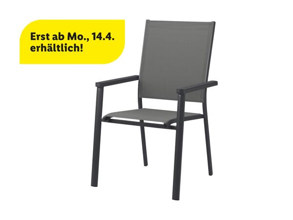 Alu-Stapelsessel