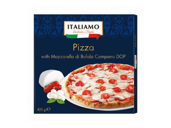 Italiamo(R) Pizza com Mozzarella de Búfala