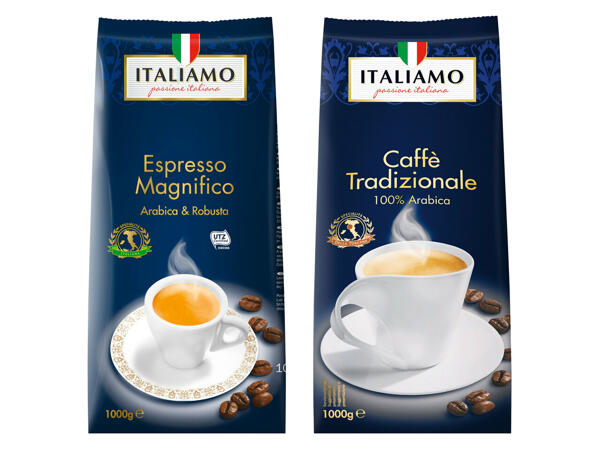 ITALIAMO Caffè Tradizionale oder Espresso Magnifico