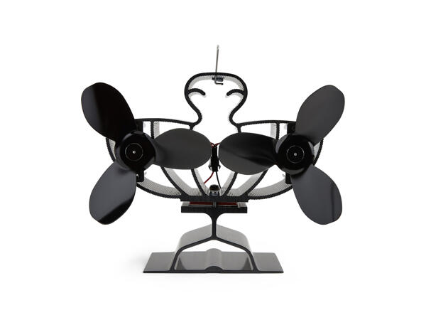 VonHaus 6 Blade Double Stove Fan