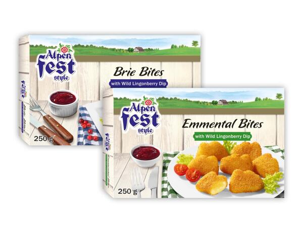 Brie & Emmental Bites