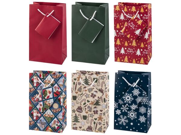 Gift Bag Set, 3 or 6 Pieces