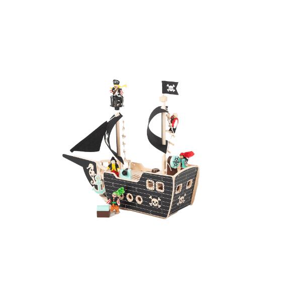 MUNDO DIVER(R) 				Bateau pirate ou château en bois