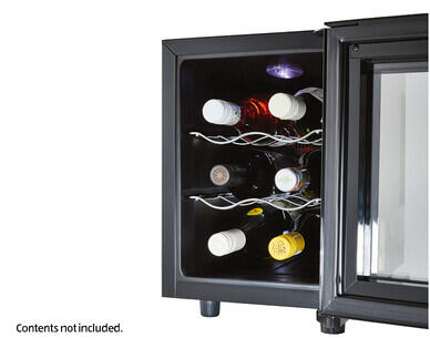 6 Bottle Mini Wine Cooler