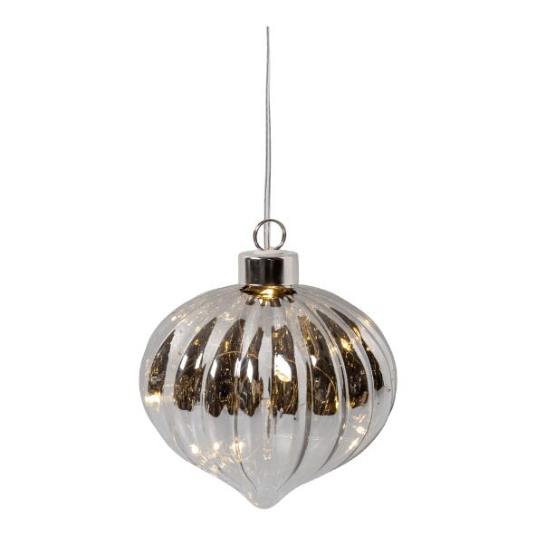 CASALUX(R) 				Glas-LED-Dekoration, 2 St.