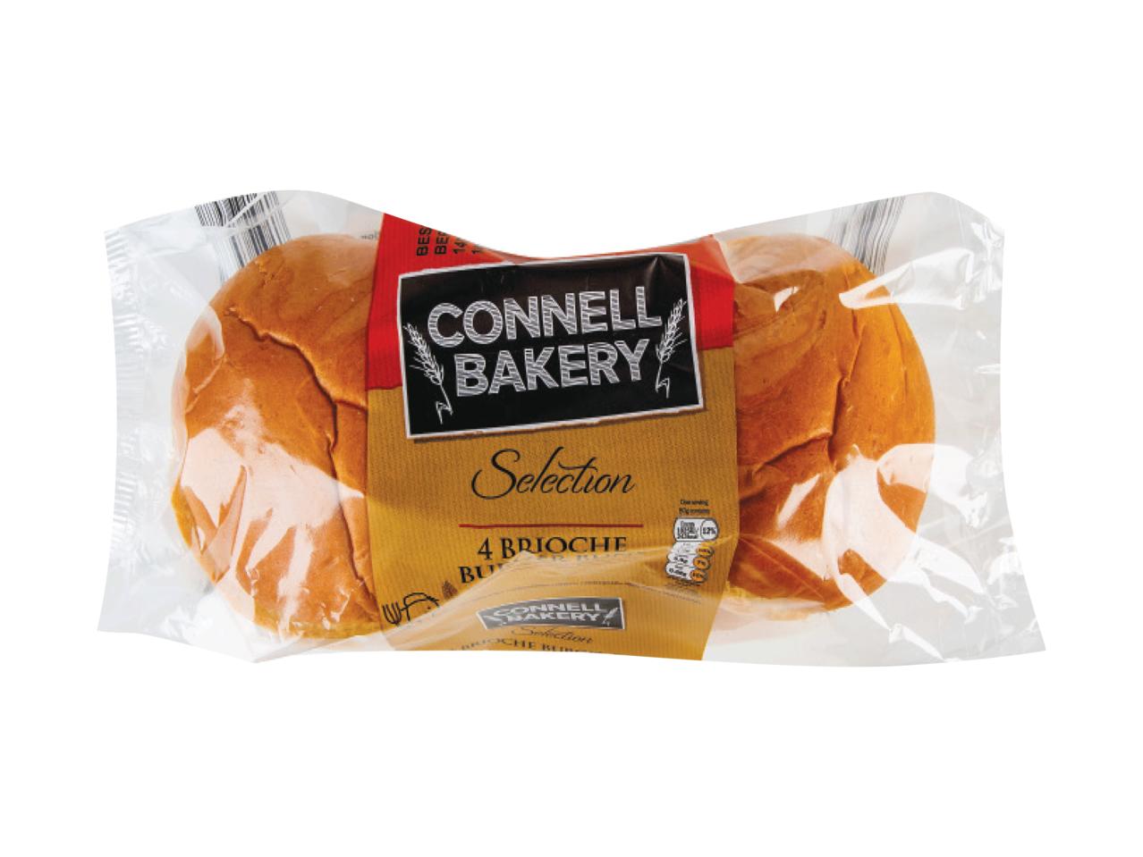 CONNELL BAKERY(R) 4 Brioche Burger Buns