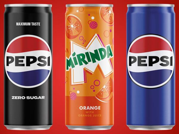 Cola, Zero oder Mirinda