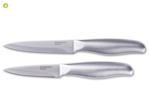 Edelstahl-Messer-Sortiment