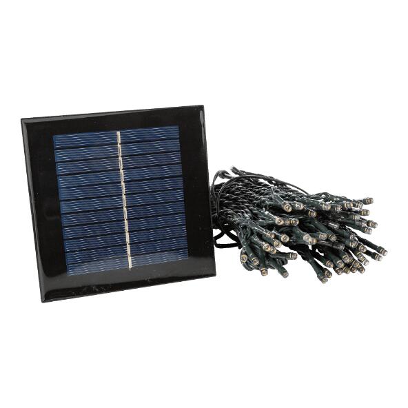 LIGHT ZONE(R) 				LED-Lichterkette mit Solarenergie