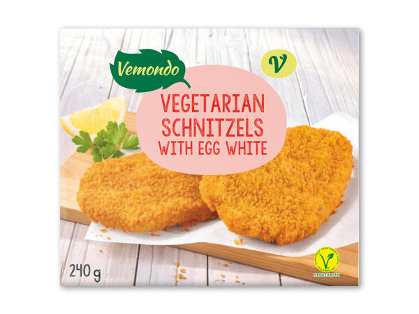 VEMONDO Vegetariske schnitzler