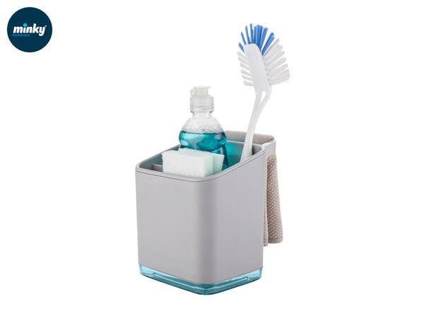 Minky Grey Sink Tidy