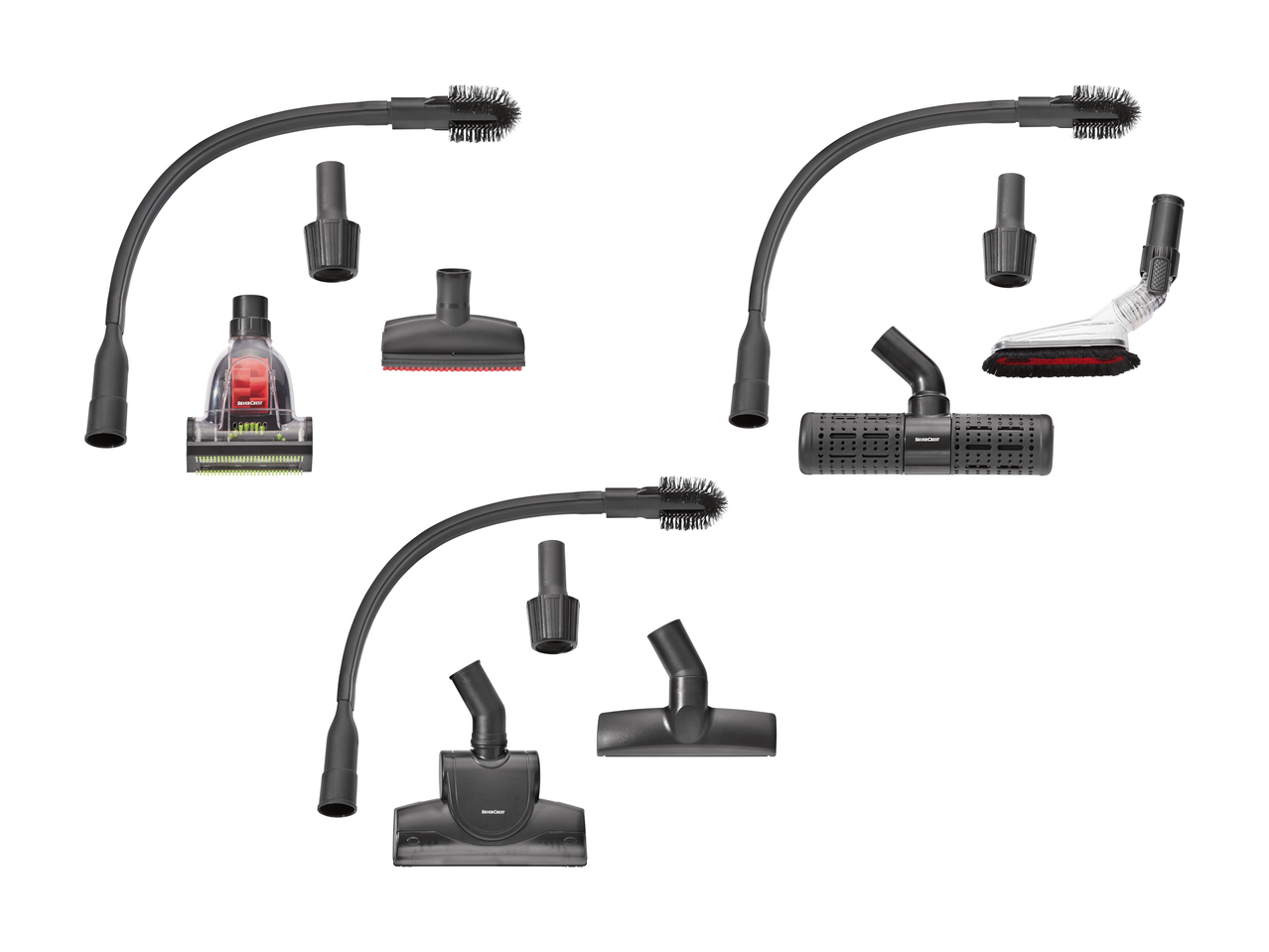 Set universel d'embouts pour aspirateur