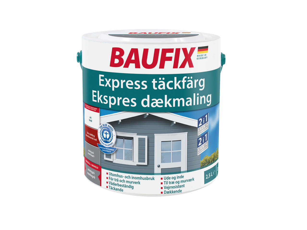 BAUFIX(R) Ekspres dækmaling 2,5 liter