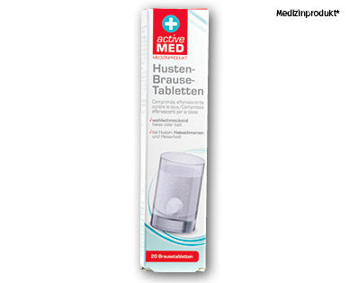 ACTIVE MED Husten-Brausetabletten
