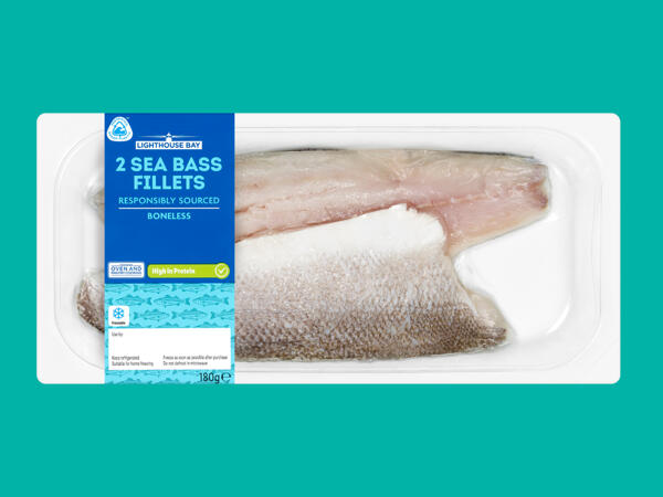 Lighthouse Bay 2 Sea Bass Fillets