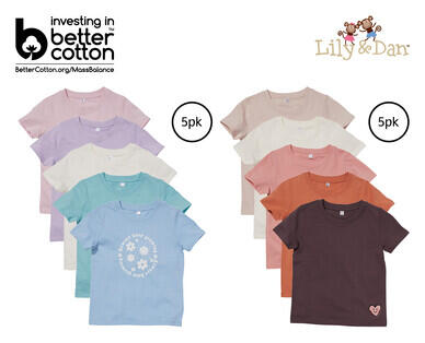 Children's Tee 5pk or Dress 3pk