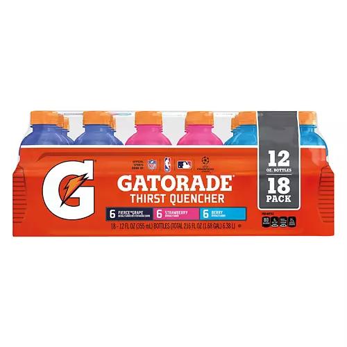Fierce Grape, Strawberry and Berry - 18 Pack, 12 fl oz Bottles
