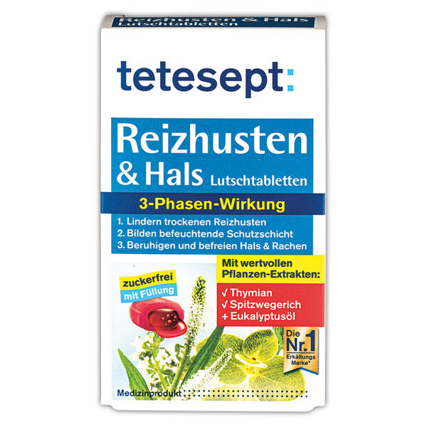 Reizhusten & Hals Lutschtabletten