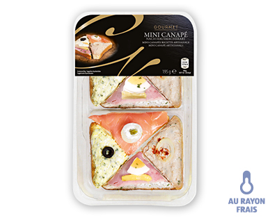 Mini Canapé "maison" GOURMET