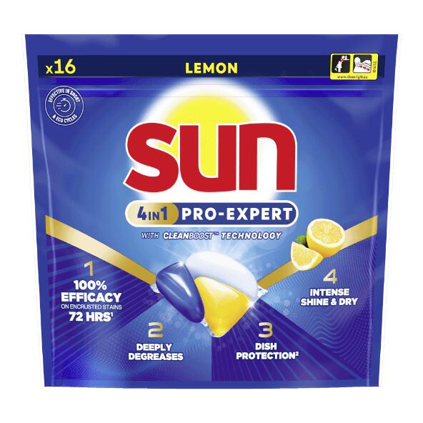SUN(R) 				Spülmaschinentabs, 16 St.
