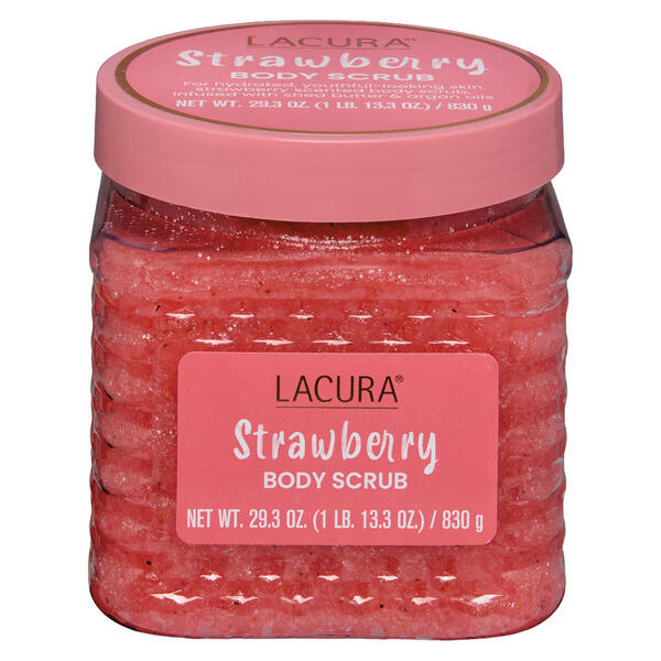 Lacura Strawberry Body Scrub