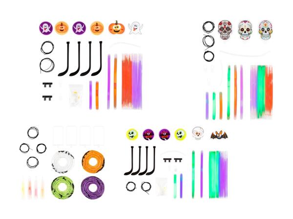 Bâtonnets lumineux pour Halloween