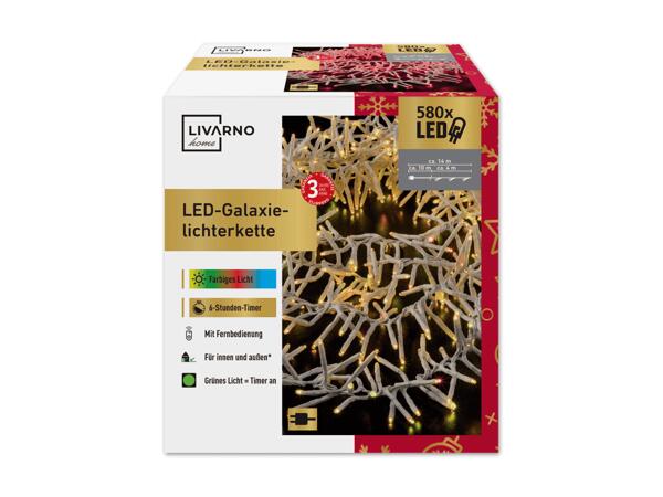 LED-Galaxielichterkette