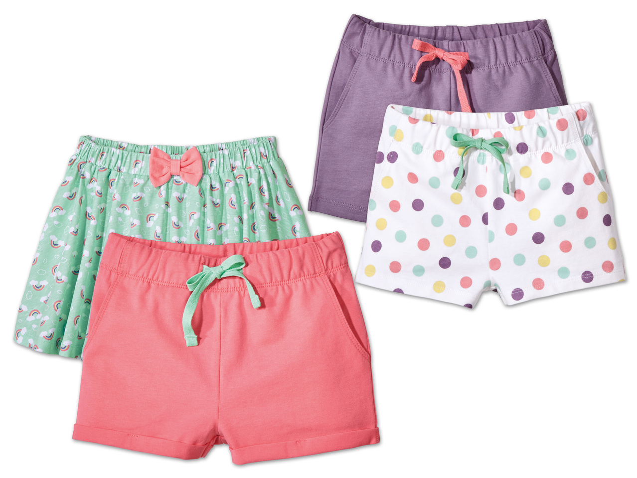 LUPILU(R) Mädchen Rock/Shorts, 2 Stück1