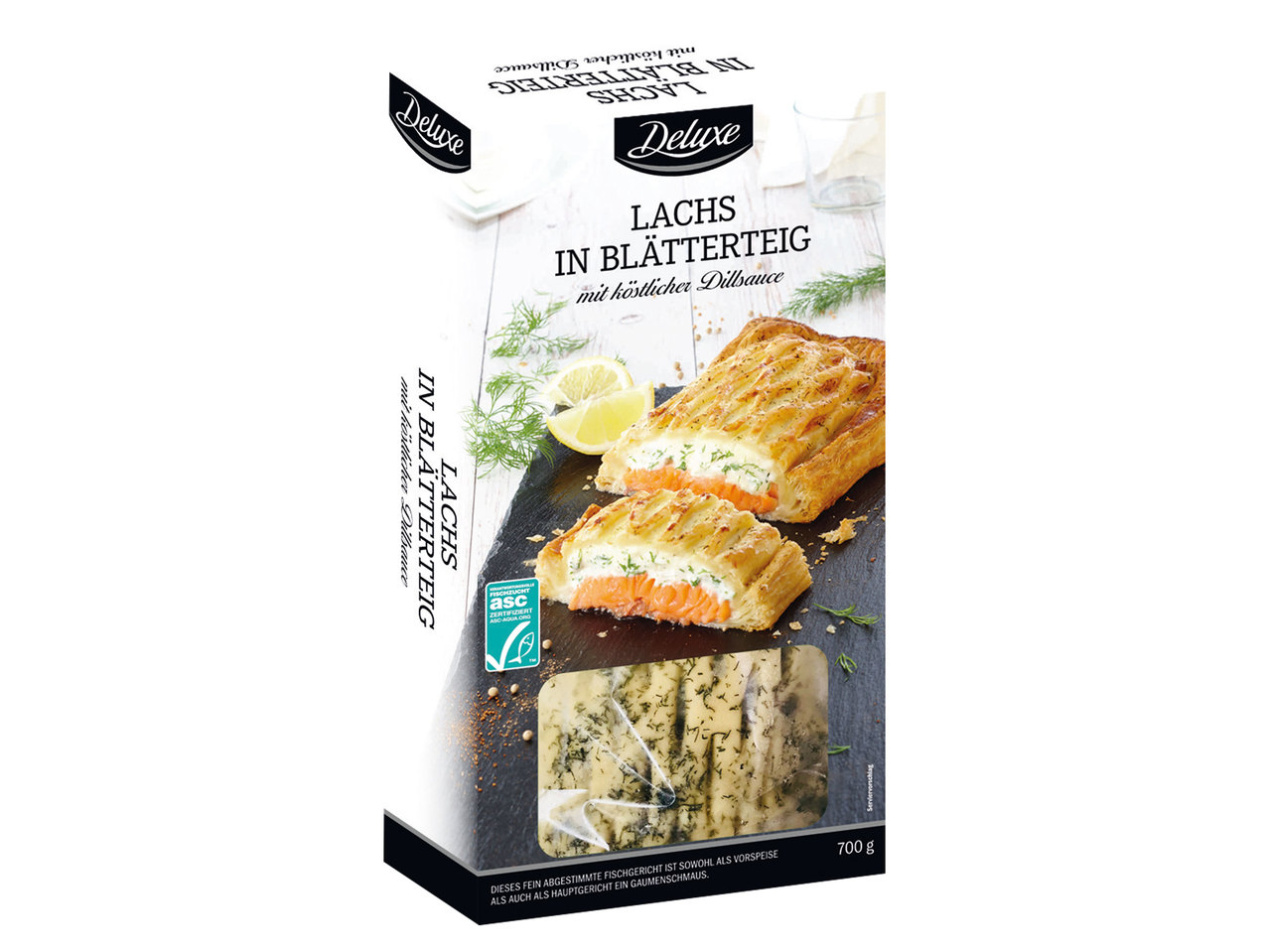DELUXE ASC Lachs im Blätterteig