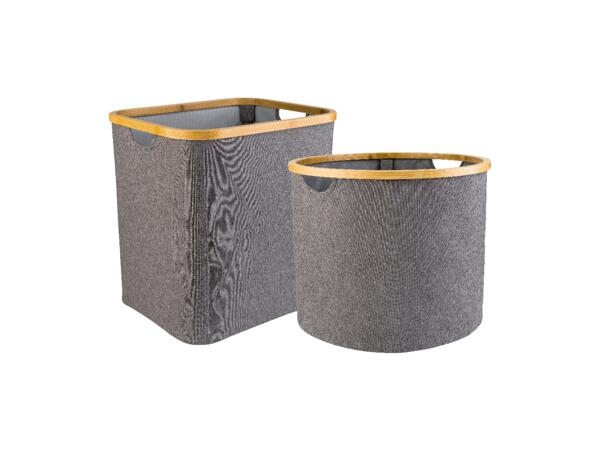 Tvättkorg, bambu