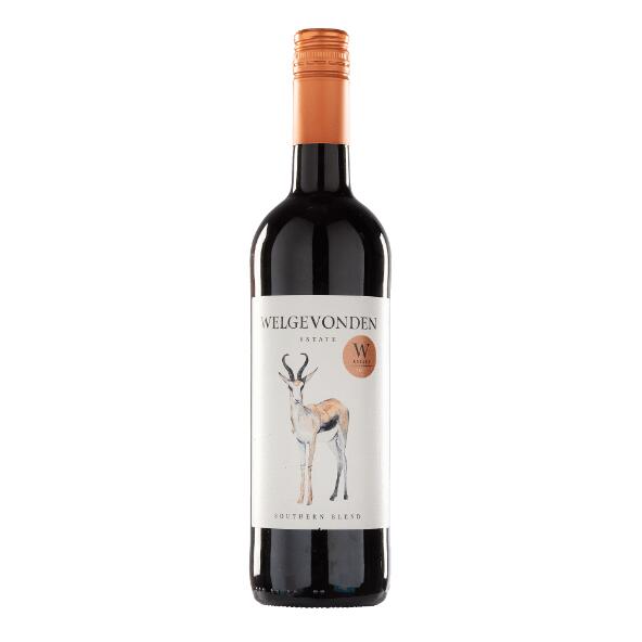 Vin rouge sud-africain 'Welgevonden'