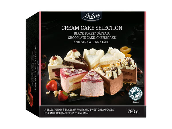 Gemischte Sahnetorte