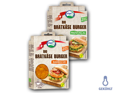 ZÜGER FRISCHKÄSE Bio Bratkäse Burger