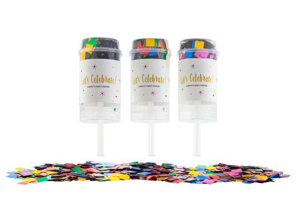 Confetti cannons