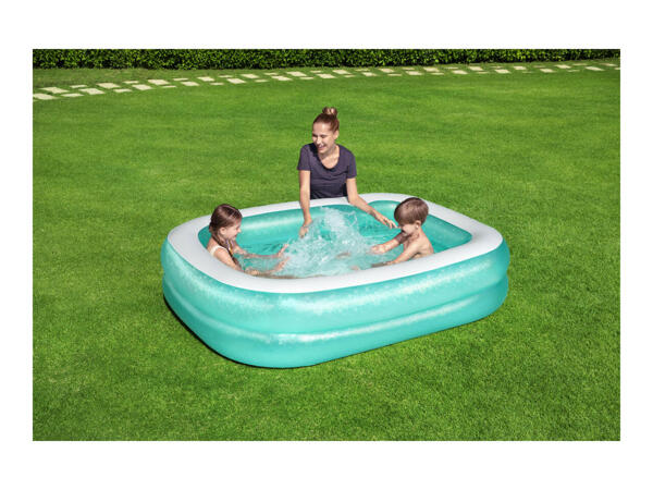 Bestway Blue Rectangular Family Paddling Pool