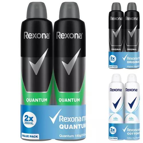 Assorted Antiperspirant Deodorant 2 Pack 145g