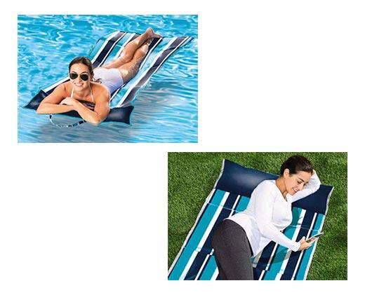 Aqua 
 3-in-1 Fold & Go Pool Mat & Lounge