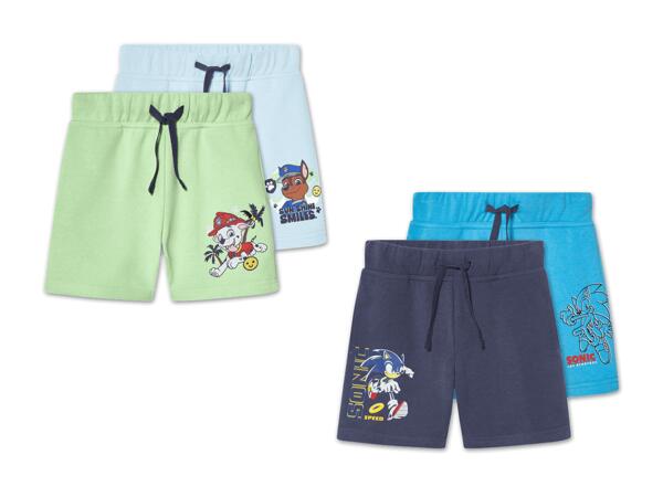 Kleinkinder Sweatshorts, 2 Stück