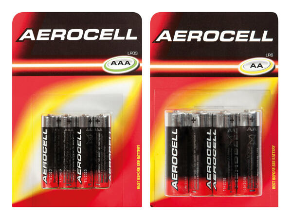 AEROCELL Super Alkaline Mignonzellen oder Microzellen