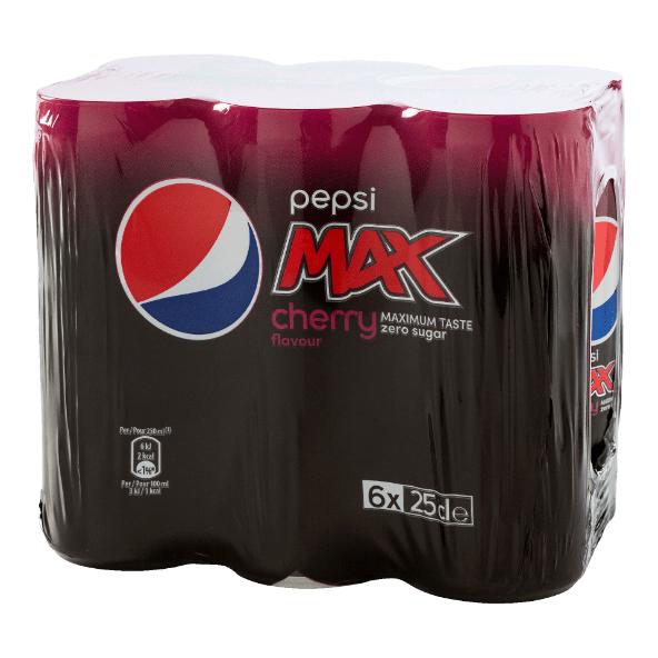 Pepsi Max Cherry, 6 st.