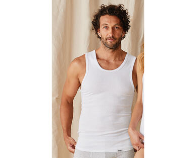 Barely Essentials Men's Singlet 2pk or Tee 2pk
