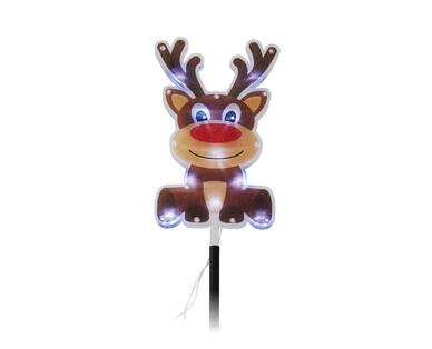 LED Solar Character Stake Lights 3pk